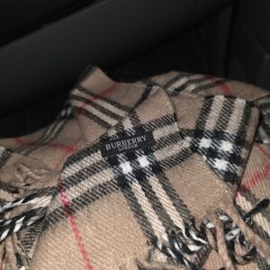 Burberry Classic Check Tan Scarf